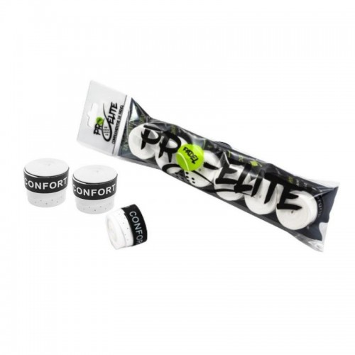 Overgrips Pro Elite Confort Perforado Blanco 6 Unidades Overgrips Pro Elite Confort Perforado Blanco 6 Unidades