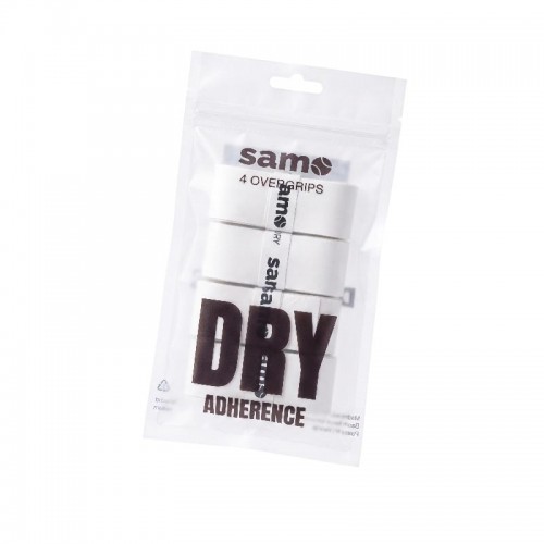 Surgrips Samo Dry Adhérence Liso Blanco 4 unidades