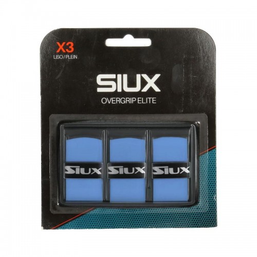 Siux Elite Blue Overgrips 3 unités