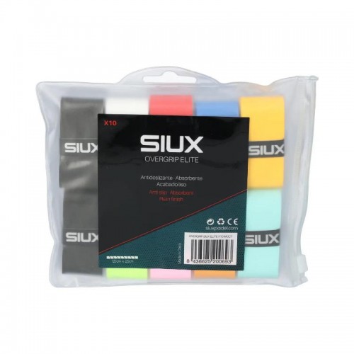 Siux Elite Multicolor Overgrips 10 unités