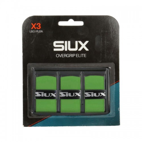 Siux Elite Green Surgrips 3 unités