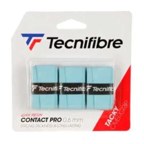 Overgrips Tecnifibre Contact Pro Azul 3 Unidades