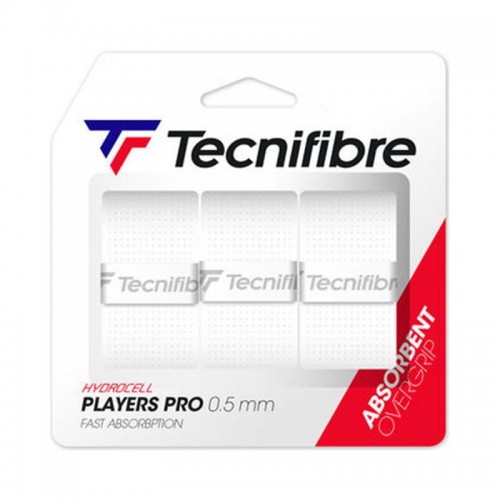 Overgrips Tecnifibre Players Pro Blanco 3 Unidades Overgrips Tecnifibre Players Pro Blanco 3 Unidades