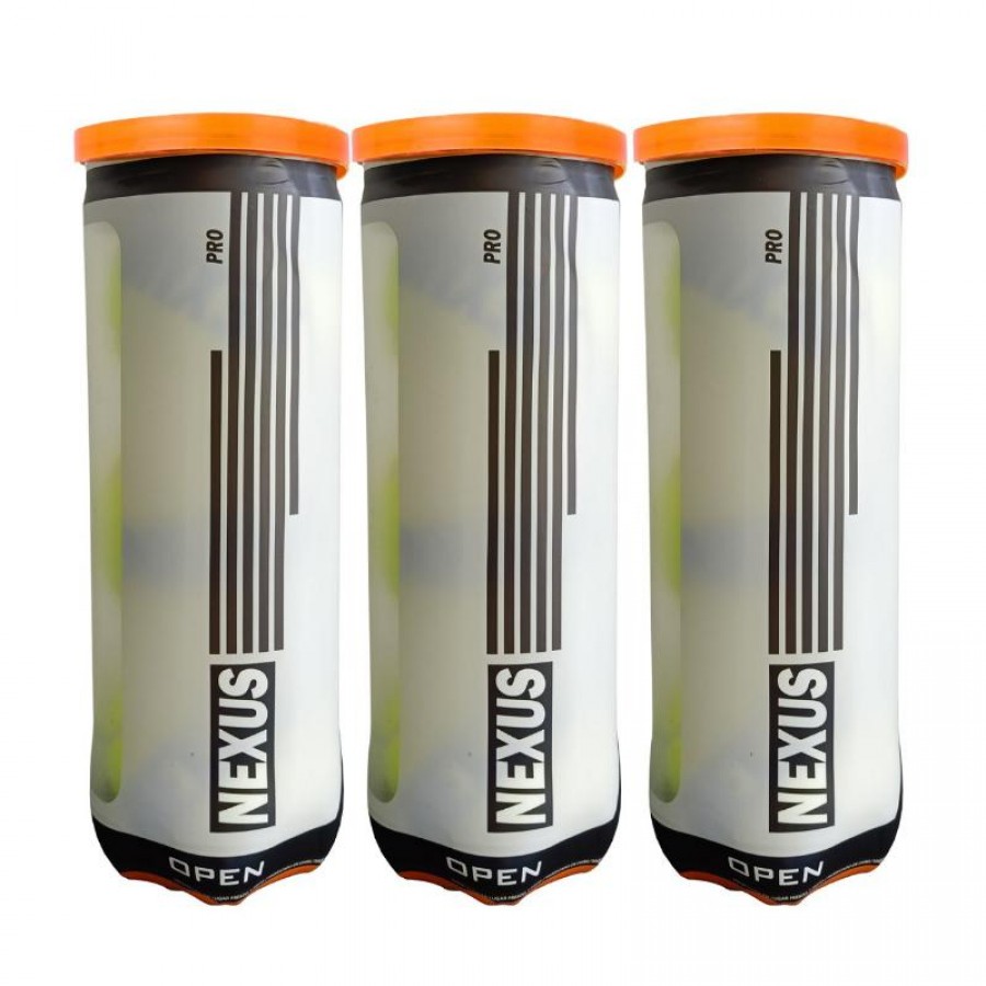 Pack 3 botes de Pelotas Nexus Open  Offer + Cheap