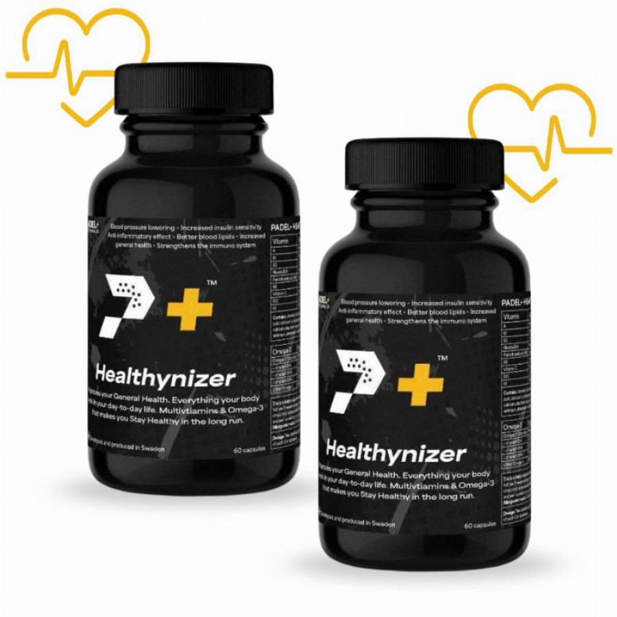 Pack Bote Padel Performance Healthnizer 120 Capsulas x2  Offer + Cheap