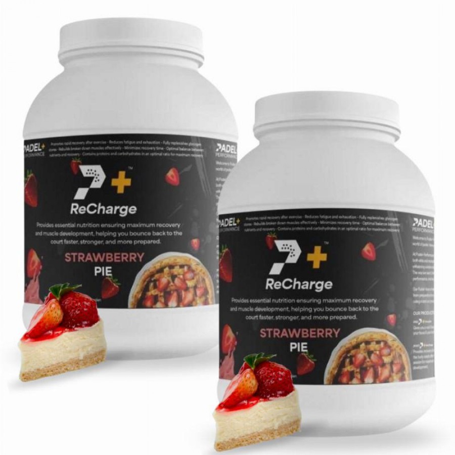 Pack Bote Padel Performance ReCharge Fresa X2  Offer + Cheap