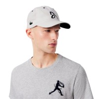 Pack Lacoste Novak Djokovic T-Shirt Grey and White Cap
