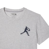 Pack Lacoste Novak Djokovic T-Shirt Grey and White Cap