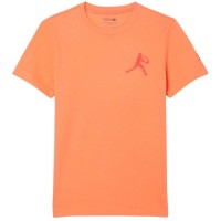 Pack Lacoste Novak Djokovic T-shirt arancione e cappellino bianco  Offerta + Economico