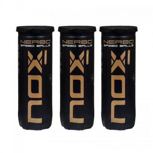 Pack of 3 Canisters of 3 Nox Nerbo Plus Speed Balls