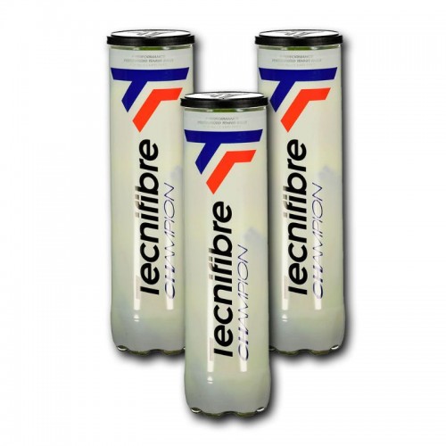 Pack of 3 Boats of 4 Pellets Tecnifibre Champion Pack of 3 Boats of 4 Pellets Tecnifibre Champion
