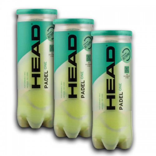 Pack of 3 Bottles of Head One Balls Pack of 3 Bottles of Head One Balls