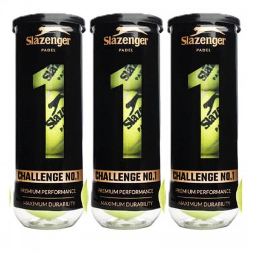 Pack of the 3 Botes de Pelotas Slazenger Challenge 1 Pack of the 3 Botes de Pelotas Slazenger Challenge 1