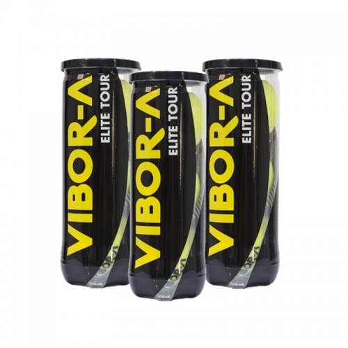 Pack of 3 Bottles of Balls Vibora Elite Tour Pack of 3 Bottles of Balls Vibora Elite Tour