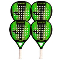 Pack Joma  Master Negro Verde Fluor  X4  Oferta + Barato