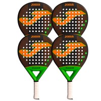 Pack Joma Rookie Negro Naranja  X4  Oferta + Barato