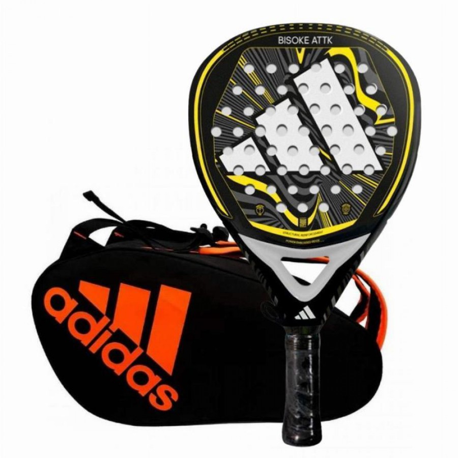 Pack Pala Adidas Bisoke Attack 2024 con Paletero  Offerta + Economico