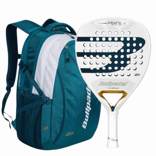 Pack Pala Bullpadel Bea Gonzalez Pearl 2026 con Mochila Pack Pala Bullpadel Bea Gonzalez Pearl 2026 con Mochila