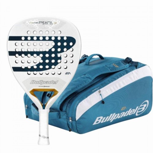 Pack Pala Bullpadel Bea Gonzalez Pearl 2026 con Paletero Pack Pala Bullpadel Bea Gonzalez Pearl 2026 con Paletero