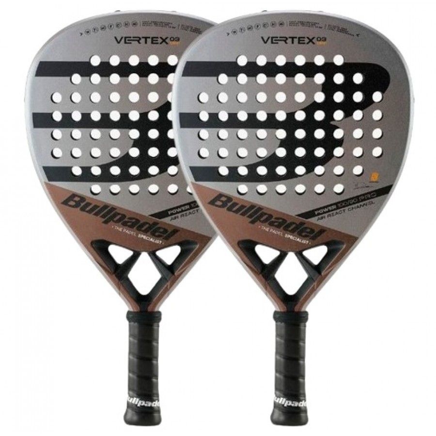 Pack Pala Bullpadel Di Nenno Vertex 03 Comfort X2  Oferta + Barato