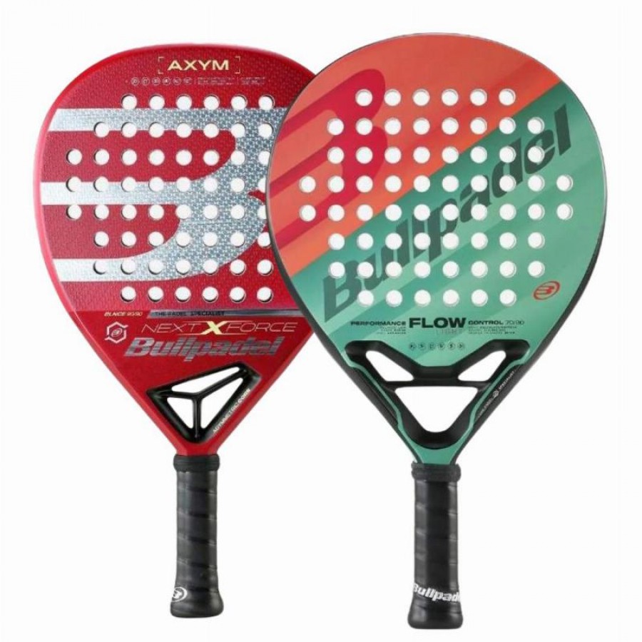Pack Pala Bullpadel Flow Light 2023 y Axym DB 2022  Oferta + Barato