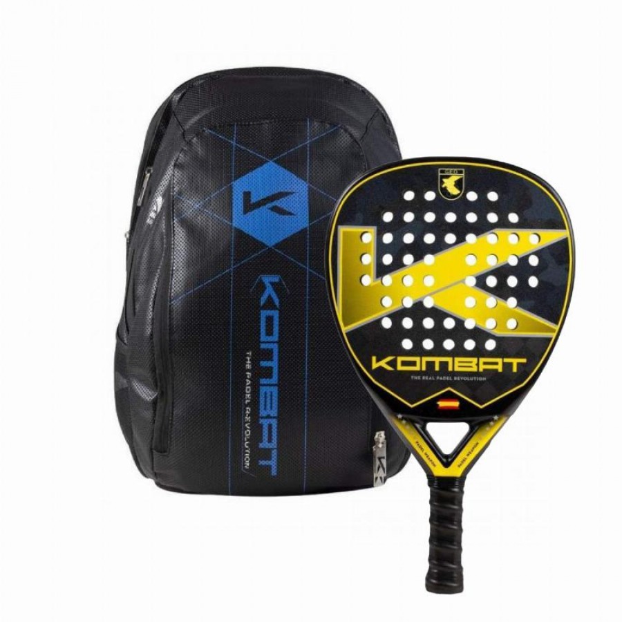 GEO Kombat Racket and Backpack Pack  Offer + Cheap