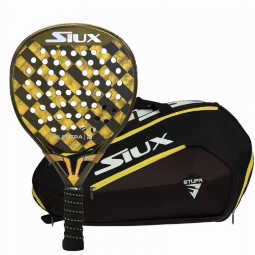 Pack Pala Siux Stupa Electra Pro ST4 2025 con Paletero Pack Pala Siux Stupa Electra Pro ST4 2025 con Paletero
