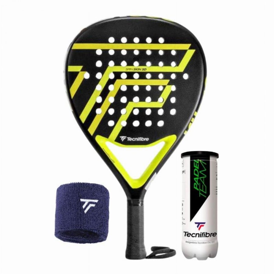 Pack Tecnifibre Wall Breaker 355 Racket with Wristband and Balls  Offer + Cheap
