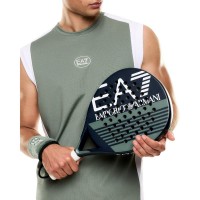 Raquete Armani EA7 Azul Verde Escuro