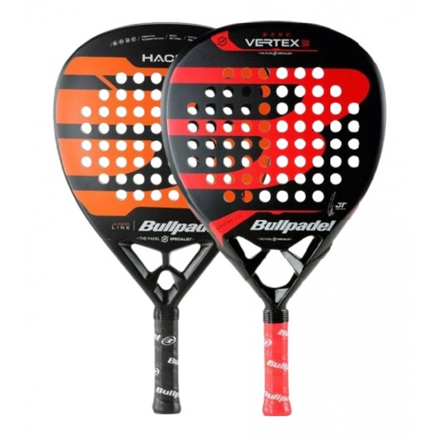 Bullpadel Paquito Navarro Hack 03 Junior 2024 and Tello Vertex 04 Junior 2024 Racket   Offer + Cheap