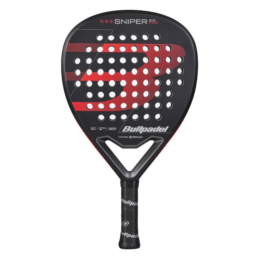Bullpadel Sniper 2.0 Power Black 2026 Racket  Offer + Cheap