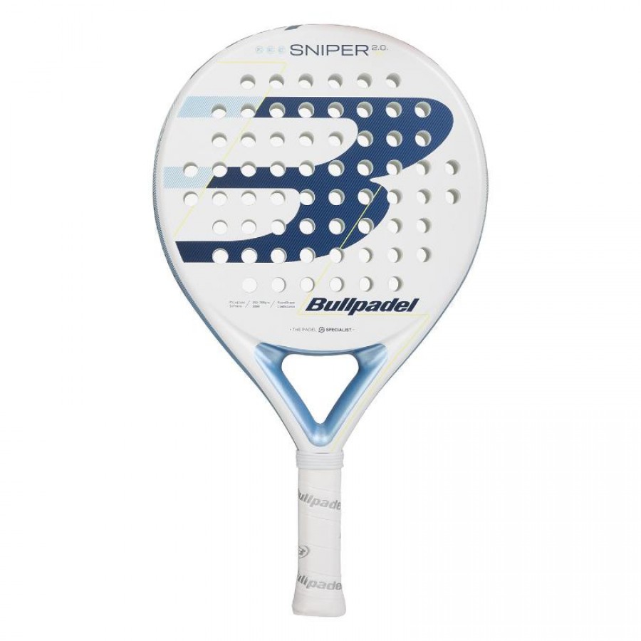 Bullpadel Sniper 2.0 Woman White 2026 Racket  Offer + Cheap