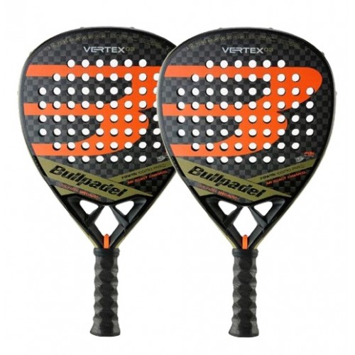 Pack Bullpadel Tello Chingotto Vertex 03 X2 Racket Pack Bullpadel Tello Chingotto Vertex 03 X2 Racket