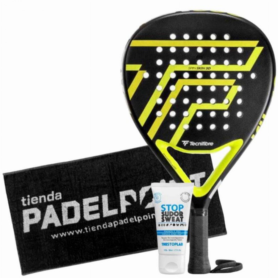 Pack Tecnifibre Wall Breaker 355 Shovel with Towel and Magnesium  Offer + Cheap