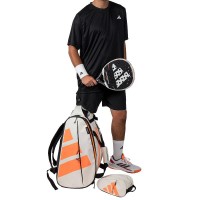 Sacoche Padel Adidas Multigame 3.5 Orange Craie Blanc