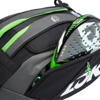 Borsa da padel Lok Maxx nera grigio scuro lime  Offerta + Economico