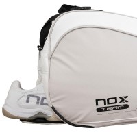 Borsa per racchette da padel Nox ML10 Team bianca grigia  Offerta + Economico