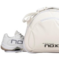 Borsa per racchette da padel bianca Nox Pro Series  Offerta + Economico