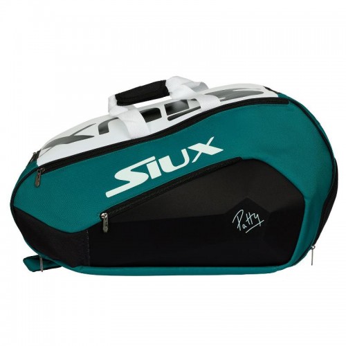 Siux Patty Trilogy Green Black Padel Racket Bag Siux Patty Trilogy Green Black Padel Racket Bag