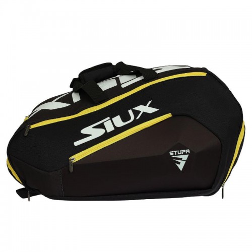 Siux Stupa Electra Black Yellow Padel Racket Bag Siux Stupa Electra Black Yellow Padel Racket Bag