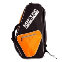 Paletero Softee Padel Square Naranja Fluor  Oferta + Barato