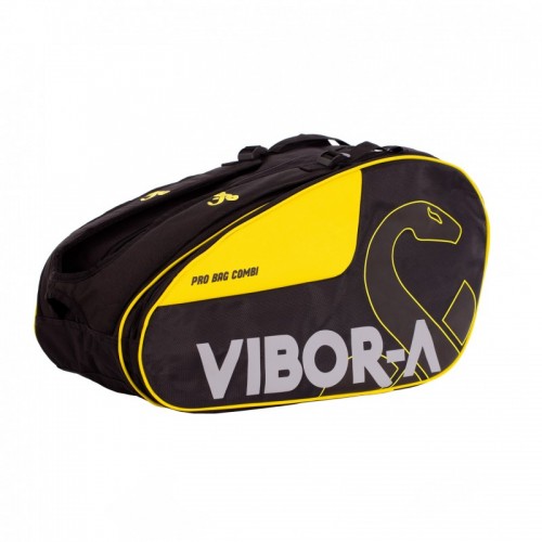 Paletero Vibora Pro Bag Combi Negro Amarillo Paletero Vibora Pro Bag Combi Negro Amarillo