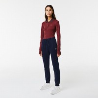 Women''s Navy Blue Lacoste Pants  Offer + Cheap
