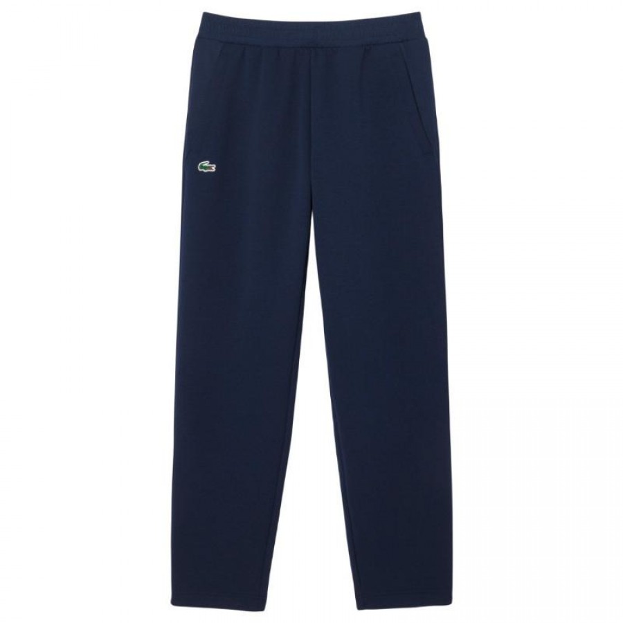 Pantaloni Lacoste Sport Blu Navy Verde  Offerta + Economico