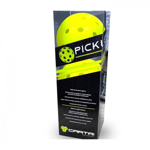 Pelota Pickleball Cartri 3 Unidades Pelota Pickleball Cartri 3 Unidades