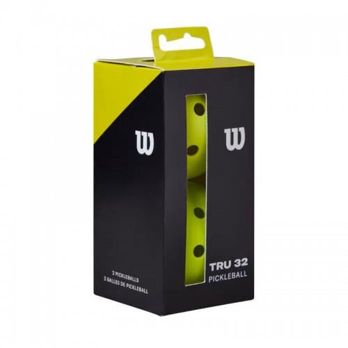 Pelota Pickleball Wilson Tru 32 2 Unidades Pelota Pickleball Wilson Tru 32 2 Unidades