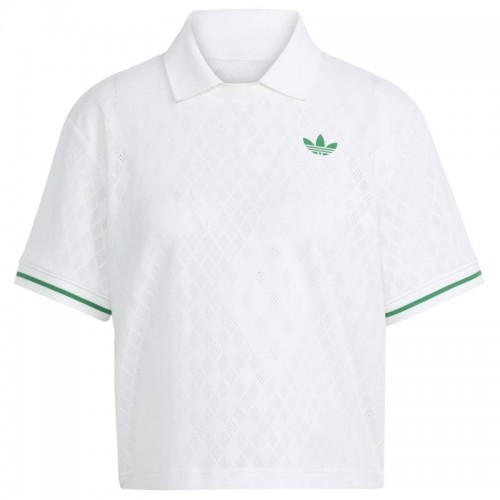 Polo Adidas Original Pro London Blanco Mujer Polo Adidas Original Pro London Blanco Mujer