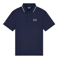 Polo Armani EA7 Ventus 7 Tennis Pro Regular Azul Armani