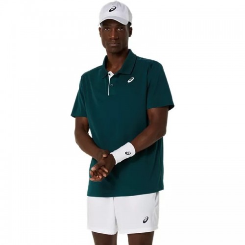 Polo Asics Court Verde Saxon Polo Asics Court Verde Saxon