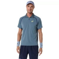 Polo Asics Match SS Top Azul Ironclad